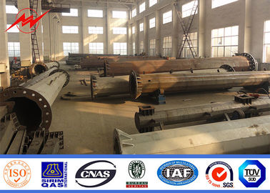 tipo da fundação de 90FT - galvanização a quente poligonal de 2 Segements Polo