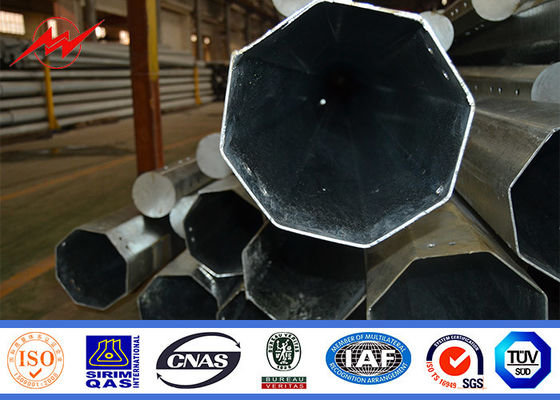 os 10m escolhem o pólo de aço galvanizado do mergulho quente do braço para a luz de rua