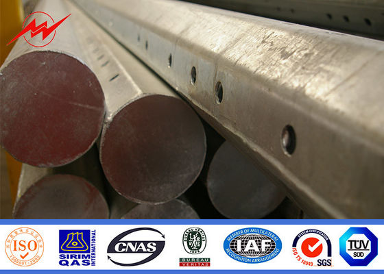 12m 650Dan polo de serviço público galvanizado bonde para o projeto 11kv poderoso