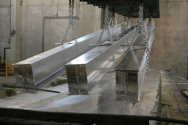 poder de aço Columniform polo de 100ft galvanizado para a linha de transmissão