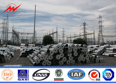 mergulho quente Electric Power de aço galvanizado Polo de 30ft 35ft à linha de transmissão