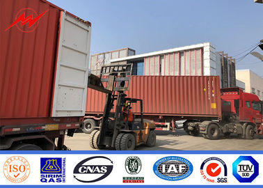 9 medidores de distribuição de poder Polo, Polo de aço galvanizado 200 Dan 400 Dan 650 Dan 800 Dan