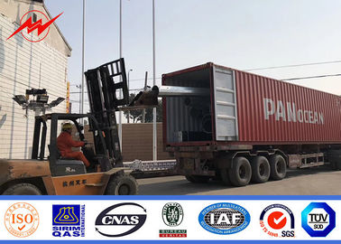 9 medidores de distribuição de poder Polo, Polo de aço galvanizado 200 Dan 400 Dan 650 Dan 800 Dan