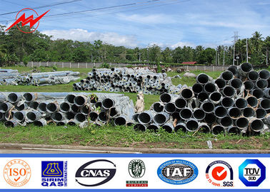 Q345 poder de serviço público polos de 80ft e de 90ft para a transmissão