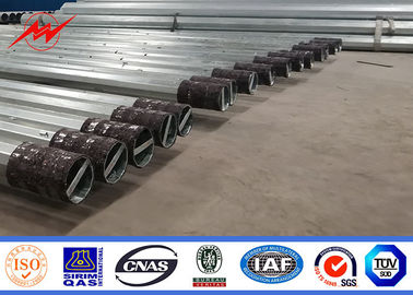 TIPO metal galvanizado E Polo de 75FT 80FT NGCP, linha de transmissão longa vida de Polos