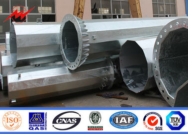 o enterro 110kv de 90ft galvanizou o metal Polo para a distribuição e a transmissão
