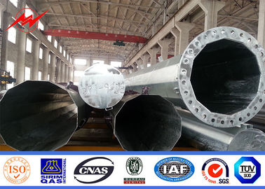35M Alto mastro octogonal com plataforma e sistema de elevação contra 160KM/H 120ft