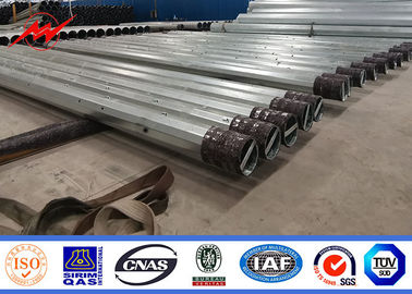 O polígono de grande resistência galvanizou Polo de aço 33kv 110kv 132kv 230kv 380kv 400kv 550kv
