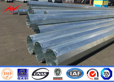 16m 1800 Dan Galvanized Steel Tubular Pole para a linha projeto da distribuição