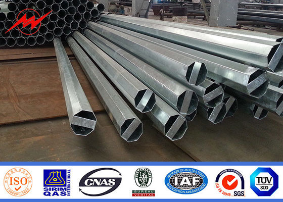 9 padrão de aço tubular de aço galvanizado medidor de Polo polos de serviço público ASTM A123