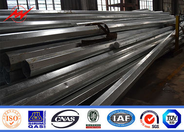 Linha de transmissão de energia elétrica Polo espessura média do revestimento 86 microns Galvanização por imersão a quente