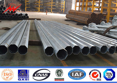 15m galvanizou a aprovação elétrica de aço do Iso da linha elétrica da coluna de Polo