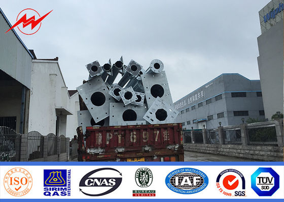 transmissão de energia aérea Polos da escala de 1km para a linha elétrica de alta tensão projeto