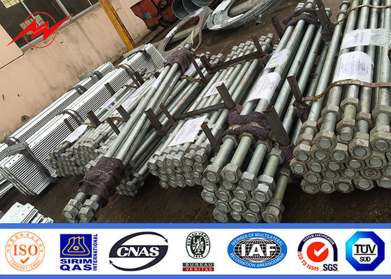 transmissão de energia aérea Polos da escala de 1km para a linha elétrica de alta tensão projeto