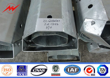 11m 7.2mm 3.8mm 69kv Polo tubular de aço para a linha de transmissão