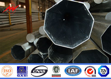 metal galvanizado espessura Polo de 138KV GR65 4mm 50ft na transmissão de Electirc