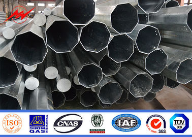 metal galvanizado espessura Polo de 138KV GR65 4mm 50ft na transmissão de Electirc