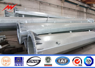 tipo Polo de aço galvanizado tradicional da flange de 30.5m, transmissão Polos de Electric Power