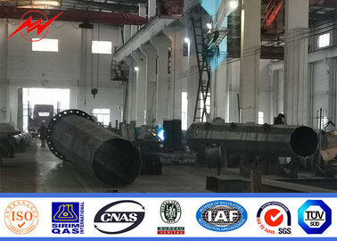 tipo Polo de aço galvanizado tradicional da flange de 30.5m, transmissão Polos de Electric Power