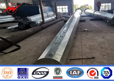 tipo Polo de aço galvanizado tradicional da flange de 30.5m, transmissão Polos de Electric Power