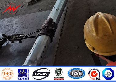 Coluna de aço de 200 Dan polo de serviço público, corrente elétrica Polo para a transmissão