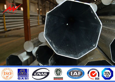 corrente elétrica tubular de aço galvanizada Polo de mergulho quente de 15m com material de ASTM A123