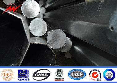 corrente elétrica tubular de aço galvanizada Polo de mergulho quente de 15m com material de ASTM A123