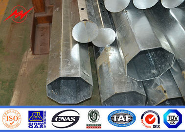 11kv - 550kv Polo tubular de aço com tratamento de superfície da galvanização