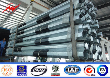 9m 650 Dan Galvanized Conicial Tubular Steel Polo para a linha elétrica