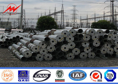 9m - poder polos de serviço público galvanizado 3KN para a linha da distribuição elétrica da parte externa