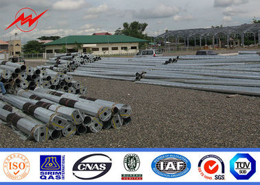 9m - poder polos de serviço público galvanizado 3KN para a linha da distribuição elétrica da parte externa
