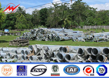 20ft octogonais - 90ft Polo tubular de aço para a linha de transmissão da distribuição de poder 69kv