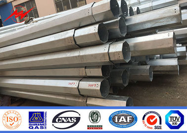 O mergulho quente de Gr65 138kv galvanizou polos da energia elétrica para a linha de transmissão