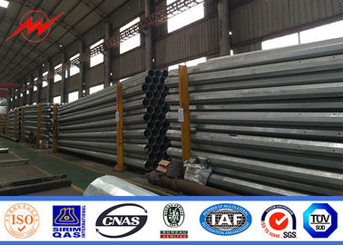 O mergulho quente de Gr65 138kv galvanizou polos da energia elétrica para a linha de transmissão