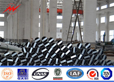 35FT 500kg 750kg Pólo de aço tubular 2,75 / 3mm espessura galvanizado a quente