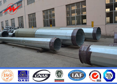 AWS D1.1 33kv galvanizou Electric Power Polos para a linha de transmissão