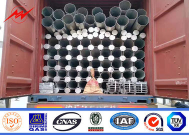 Polos de potência de aço galvanizado a quente 10kv - 550kv 300-1000 kg Carga de projeto
