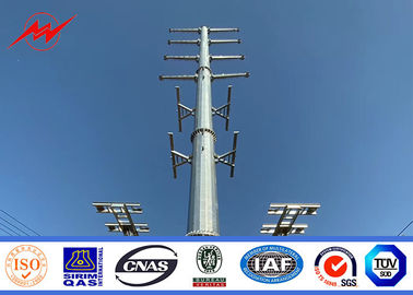 20-120ft Polo de aço galvanizado enterro para a distribuição e a transmissão