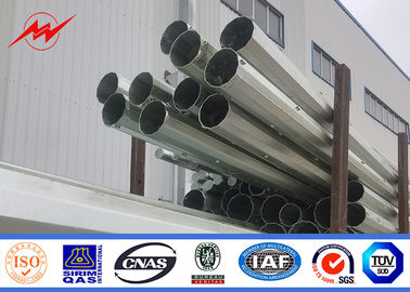 junção Polo de aço galvanizado S355JR do deslizamento de 80ft, poder de serviço público polo da eletricidade