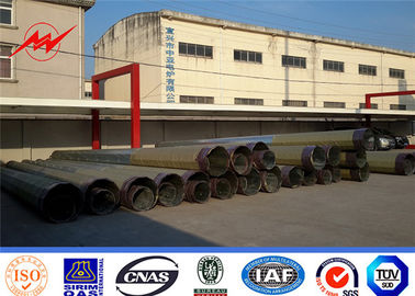 Pólo de energia elétrica de aço octogonal galvanizado 35FT 12m BV