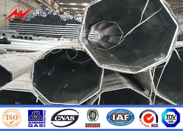 comprimento 14m 15m poste de utilidade elétrica Q355 aço laminado a quente