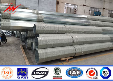 10-80 o Ft galvanizou o aço Polo para o equipamento da distribuição da corrente elétrica