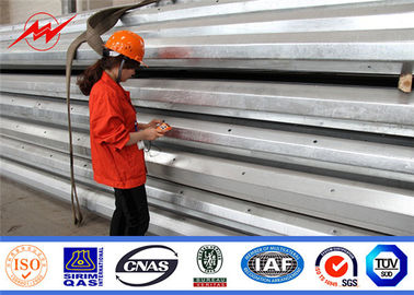 Mergulho quente de aço de serviço público bonde cônico de 450 polos de poder de Dan 13m galvanizado