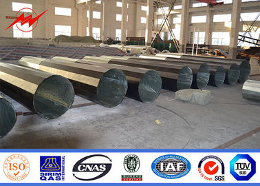 linha de aço galvanizada elétrica Polo da distribuição de polo de poder de 100ft
