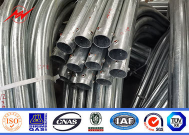 galvanização do mergulho quente de polos claros de rua do certificado Q235 do ISO 10m