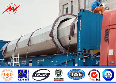 transmissão de energia galvanizada 30m Polos do metal 10MM