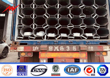 Torre 75FT Monopole octogonal do telefone celular de 60FT 65FT