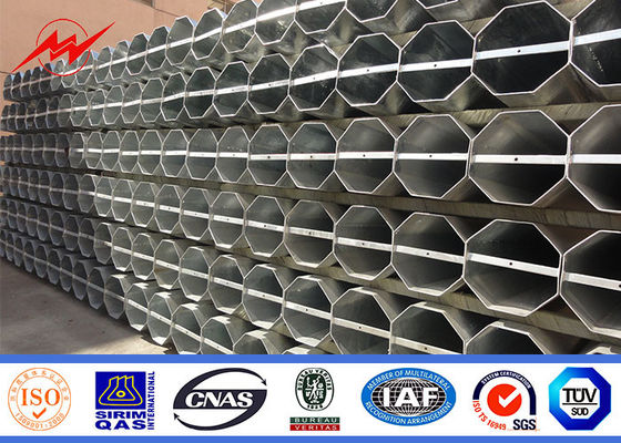 o mergulho quente de 11kv 38kv Electric Power Polo galvanizou octogonal