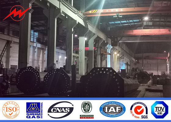 aço Polo tubular dos 10m 400dan 650dan 800dan 355n/Mm2