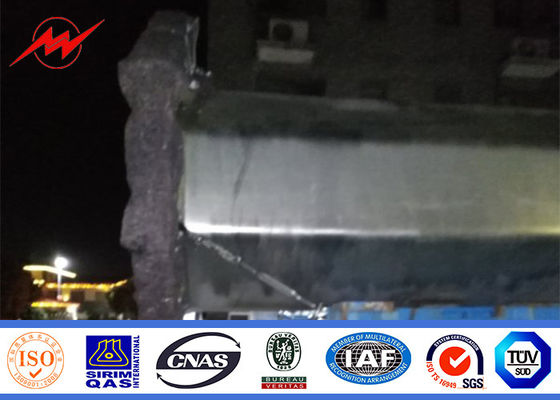 transmissão de energia galvanizada 30m Polos do metal 10MM